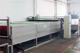 Steel wire PVC coating line